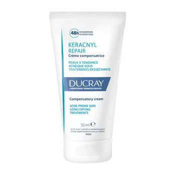 Ducray Keracnyl Repair, krem odbudowujący, 50 ml