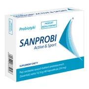 Sanprobi Active & Sport, kapsułki, 40 szt.