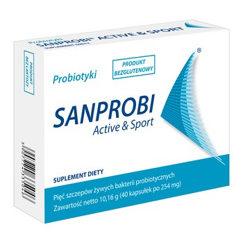 Sanprobi Active & Sport, kapsułki, 40 szt.