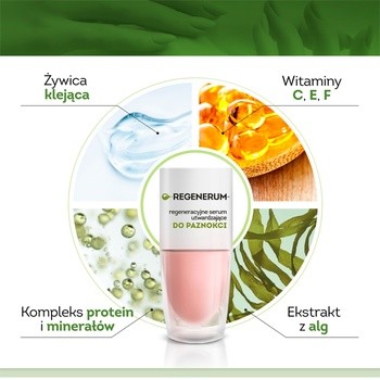 Regenerum, regeneracyjne serum utwardzające do paznokci, 8 ml