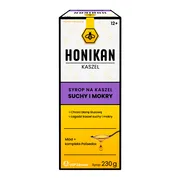 Honikan Kaszel, syrop na kaszel suchy i mokry, 230 g