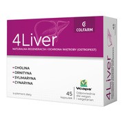 Colfarm 4liver, kapsułki, 45 szt.