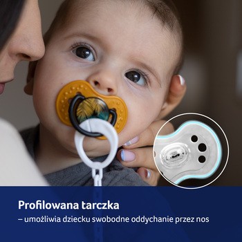 Canpol Lovi, smoczek uspokajający silikonowy, dynamiczny, Jungle, boy, 6-18m, 2 szt.