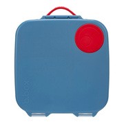 B.BOX, lunchbox dla dzieci, mini śniadaniówka z przegródkami, Blue Blaze, 1l