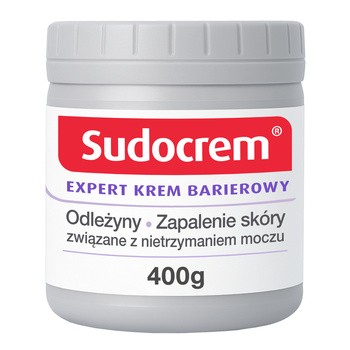 Sudocrem Expert, krem barierowy, odleżyny, otarcia, 400 g