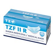 Maska medyczna TZF II R z gumkami, opakowanie kartonowe, 50 szt.