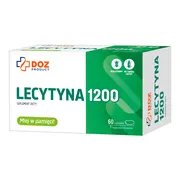 DOZ Product Lecytyna 1200, kapsułki miękkie, 60 szt.