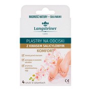 Plastry na odciski z kwasem salicylowym, 4 szt