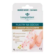 Plastry na odciski z kwasem salicylowym, 4 szt