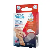 Active Plast Special, zestaw plastrów na kurzajki i brodawki, 16 szt.