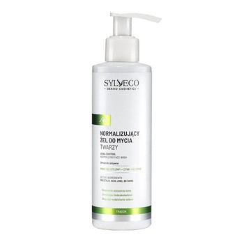 Sylveco Dermo Trądzik, normalizujący żel do mycia twarzy, 200 ml