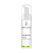 Iwostin Purritin, pianka oczyszczająca, skóra tłusta i trądzikowa, 165 ml