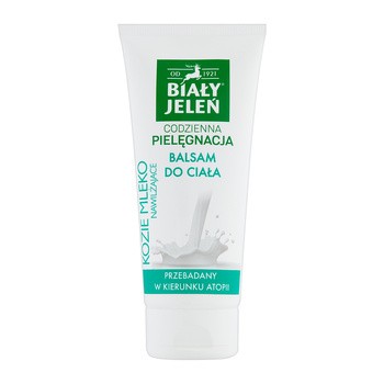 Biały Jeleń Kozie Mleko, balsam do ciała, 200 ml
