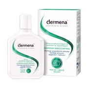 Dermena Sebocontrol, szampon do włosów przetłuszczających się, nadmiernie wypadających, 200 ml