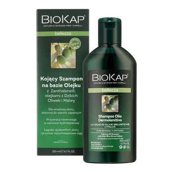Biokap Bellezza, kojący szampon na bazie olejku, 200 ml