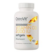 OstroVit Witamina D3 2000 IU, kapsułki, 60 szt.