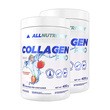 Zestaw 2 x Allnutrition Collagen Pro, proszek, smak truskawkowy, 400 g