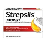 Strepsils Intensive, 8,75 mg, tabletki do ssania, 36 szt.