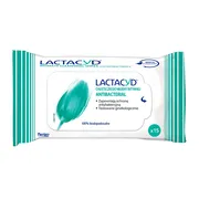 Lactacyd Antibacterial, chusteczki do higieny intymnej, 15 szt