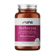 Uns Berberyna + Bioperine, kapsułki, 60 szt.