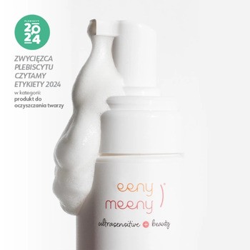 Eeny Meeny Ultrasensitive+Beauty, puszysta pianka oczyszczająca, 150 ml