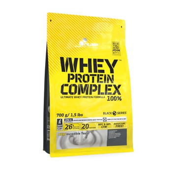 Olimp Whey Protein Complex 100%, proszek, jagodowy, 700 g