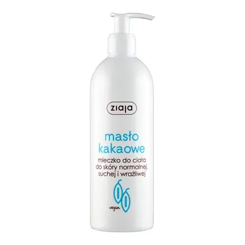 Ziaja Masło Kakaowe, mleczko do ciała, skóra normalna, sucha i wrażliwa, 400 ml