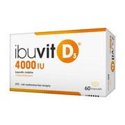 Ibuvit D3 4000 IU, 4000 IU, kapsułki miękkie, 60 szt.