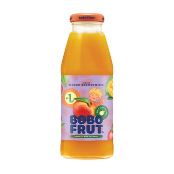 Bobo Frut, nektar owocowy jabłko, mango, brzoskwinia, 12 m+, 300 ml