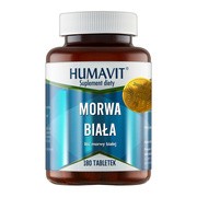 Humavit Morwa Biała, tabletki, 180 szt.