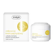 Ziaja 50+, krem odżywczy, peptydowy, 50 ml