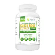Wish Kudzu Root Extract 500mg + L-leucyna + Prebiotyk, kapsułki, 60szt.
