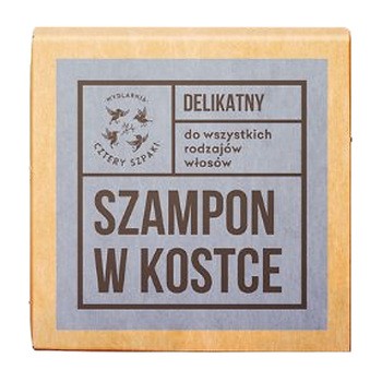 Mydlarnia 4 Szpaki, delikatny szampon w kostce, 75 g