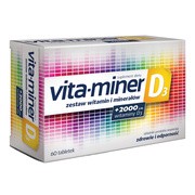 Vita-miner D3, tabletki, 60 szt.