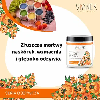 Vianek, odżywczo-wygładzający peeling do ciała, 250 ml