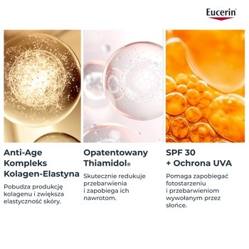 Eucerin Hyaluron Filler + Elasticity, przeciwzmarszczkowy krem na dzień SPF 30, 50 ml