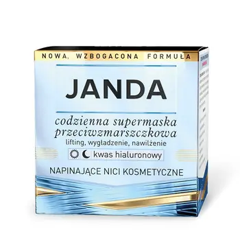 Janda, codzienna supermaska przeciwzmarszczkowa, 50 ml