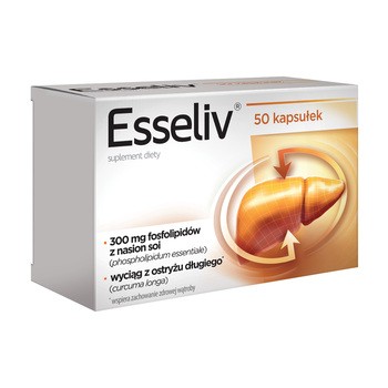 Esseliv, 300 mg, kapsułki, 50 szt.