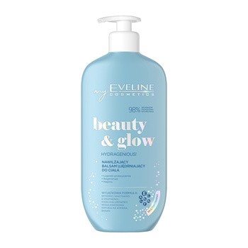 Eveline Cosmetics Beauty & Glow, nawilżający balsam ujędrniający do ciała, 350 ml