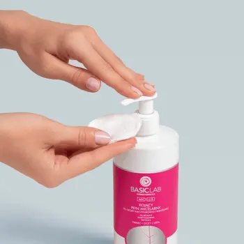 BasicLab Micellis, kojący płyn micelarny do skóry naczynkowej i wrażliwej, 500 ml