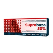 Suprobaza 50%, krem złuszczający do pięt, stóp, kolan i łokci, 30 g