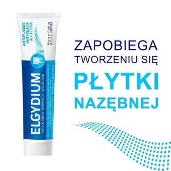 Zestaw 2 x Elgydium Anti Plaque, pasta do zębów, 75 ml