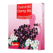 Cukierki, czarny bez, 50 g