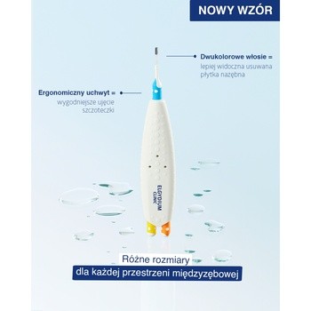 Elgydium Clinic Triocompact 012, szczoteczki międzyzębowe, 1 szt.