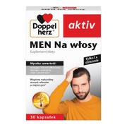 Doppelherz Aktiv Men Na włosy, kapsułki, 30 szt.