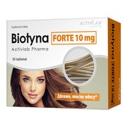 Biotyna Forte 10 mg Activlab Pharma, tabletki, 30 szt.