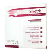 Sikatris, silikonowy plastrer na blizny, 10 cm x 10 cm, 1 szt.