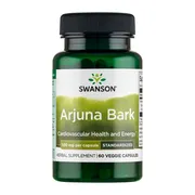 Swanson Arjuna bark extract, kapsułki, 60 szt.