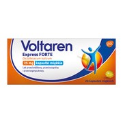 Voltaren Express Forte, 25 mg, kapsułki miękkie, 20 szt.