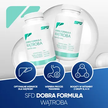 SFD Dobra Formuła Wątroba, tabletki, 180 szt.